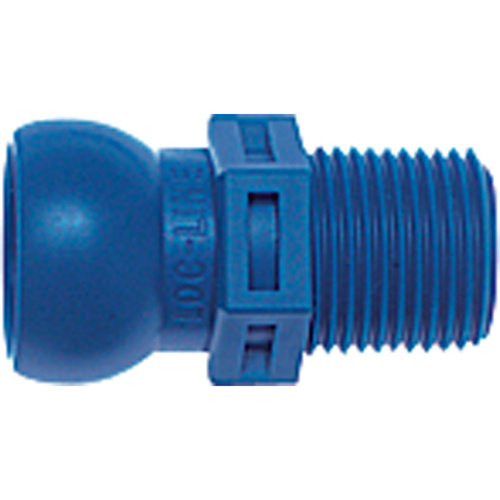 Loc-Line 59876 BSPT Connectors-(Pack of 50)