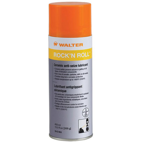 Walter Surface Technologies 53D852 ROCK'N ROLL™ Anti-Seize ROCK'N ROLL™ Anti-Seize, Aerosol Can - Can