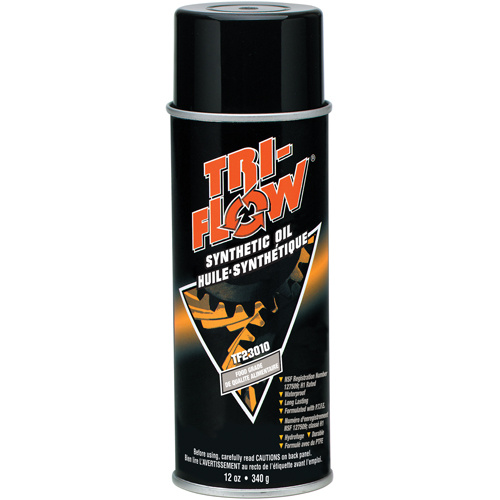 Tri-Flow TF230101 Synthetic Food Grade Oil Synthetic Food Grade Oil - ISO Grade 68 Aerosol, Aerosol Can - Can