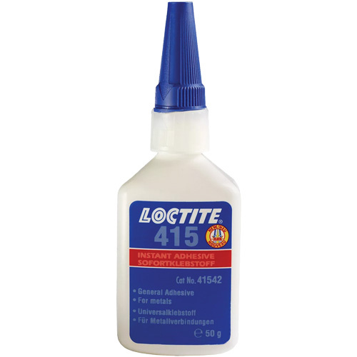 Loctite 135449 415 Super Bonder Adhesive, Clear, Bottle, 1 oz.-(Bottle)