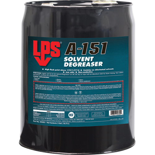 LPS C04305 A-151 Solvent Degreaser A-151 Solvent Degreaser, Pail - Pail