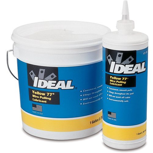 Ideal 31-351 Yellow 77 Wire Pulling Lubricant, Bucket-(Pail)