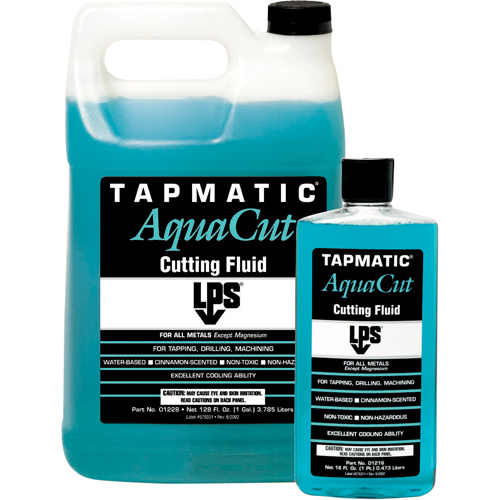 LPS C01228 Tapmatic AquaCut Cutting Fluids, 1 gal.-(Bottle)