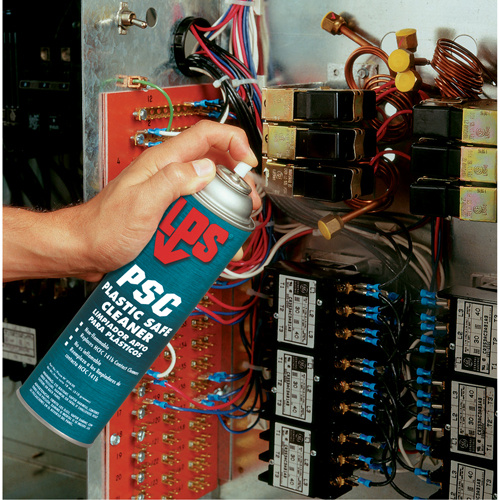 LPS C04620 PSC Plastic Safe Cleaner, 18 oz., Aerosol Can-(Bottle)