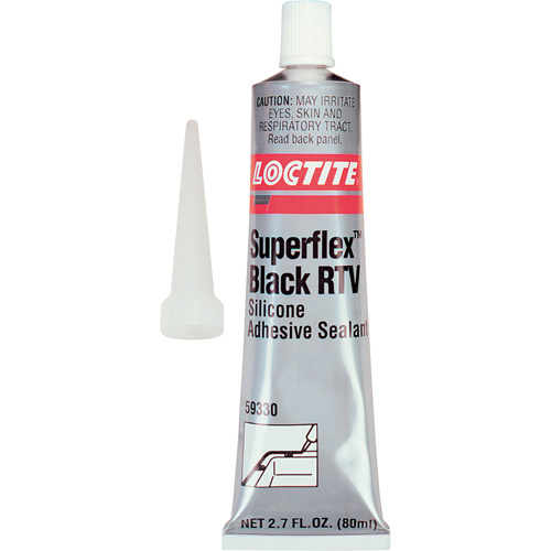 Loctite 193996 Superflex™ RTV Silicone Adhesive Sealant Superflex™ RTV Silicone Adhesive Sealant, Tube, Black - Each