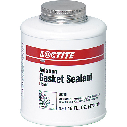Loctite 1522029 Aviation Gasket Sealant Aviation Gasket Sealant, Brush Can, Brown - Can