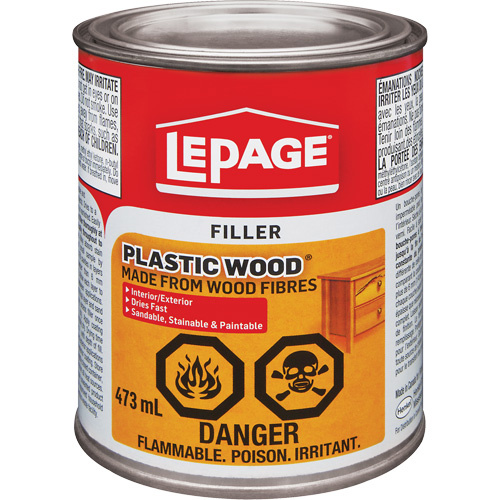 Lepage 1819160 Plastic Wood Wood Fillers, 473 ml-(Can)