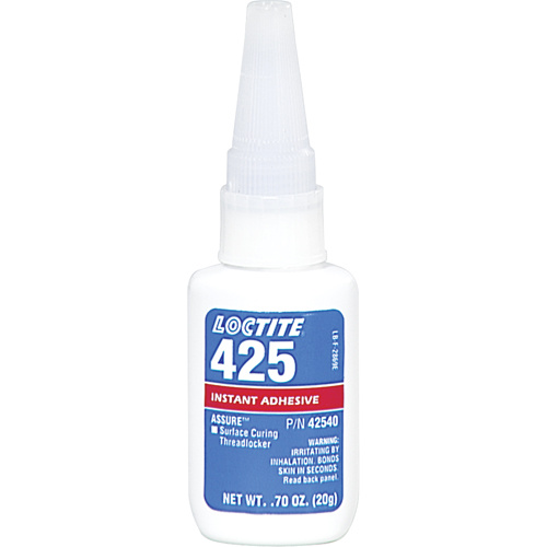 Loctite 135461 Assure™ 425 Surface Curing Threadlocker Assure™ 425 Surface Curing Threadlocker, Blue, Medium, 20 g, Bottle - Bottle
