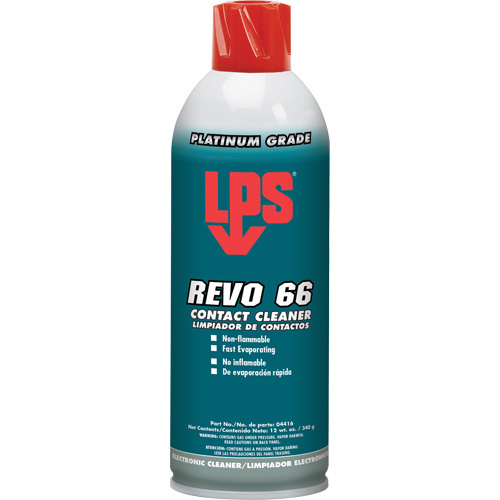 LPS C04416 Revo 66 Contact Cleaner, Aerosol Can-(Can)