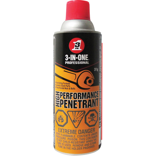 WD-40 01040 3-IN-ONE® Penetrant 3-IN-ONE<sup>®</sup> Penetrant, Aerosol Can, 311 g - Can