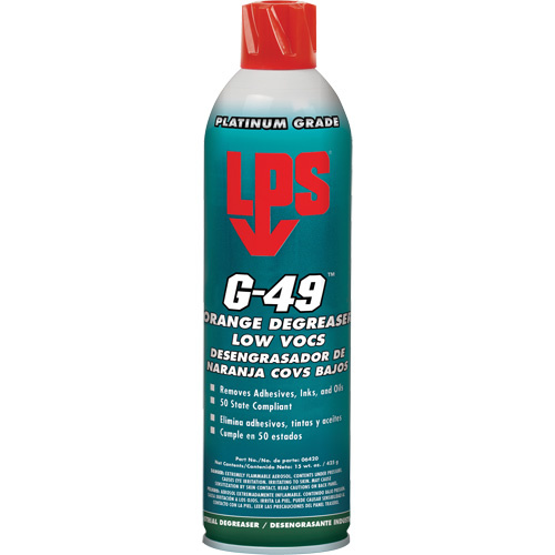 LPS C06420 G-49 Low™ VOC Orange Degreaser G-49 Low™ VOC Orange Degreaser, 15 oz. - Can