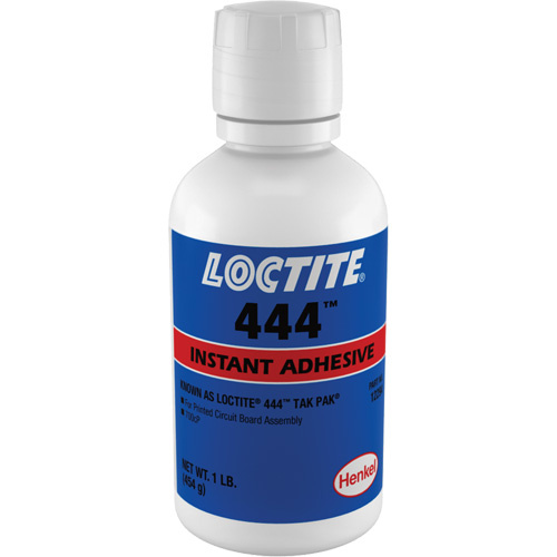 Loctite 228354 444 TAK PAK Adhesive, Clear, Bottle, 1 lbs.-(Bottle)