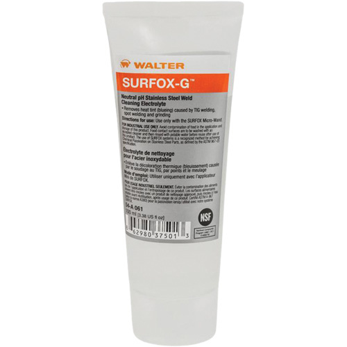 Walter Surface Technologies 54A061 SURFOX-G™ Weld Cleaner SURFOX-G™ Weld Cleaner, Bottle - Pack of 6