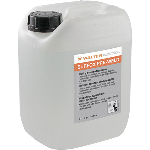 Walter Surface Technologies 54A076 Surfox™ Pre-Weld Surfox™ Pre-Weld, Jug - Bottle