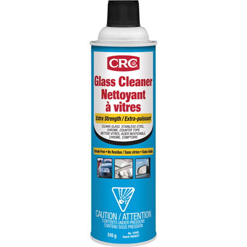 CRC Canada 1004836 CRC Glass Cleaner, 510 g, Aerosol Can-(Can)