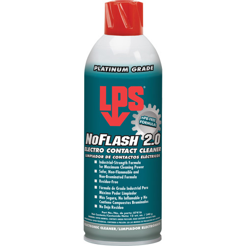 LPS 07416 NoFlash 2.0 Electro Contact Cleaners, Aerosol Can-(Can)