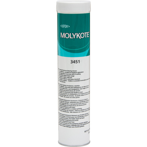 Dow Corning DC2009242 Molykote 3451 Bearing Grease, 550 g, Cartridge-(Each)