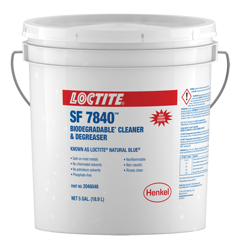 Loctite 2046048 SF 7840 Cleaner & Degreaser, Pail-(Pail)