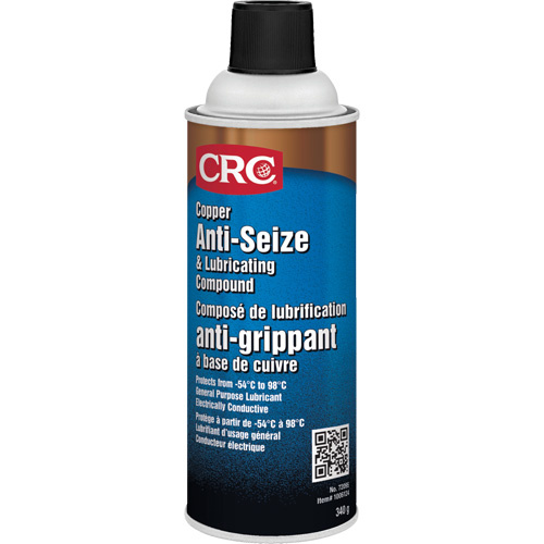 CRC Canada 1006123 Copper Anti-Seize Copper Anti-Seize, 340 g, Aerosol Can, 1800°F (982.2°C) Max Temp. - Can