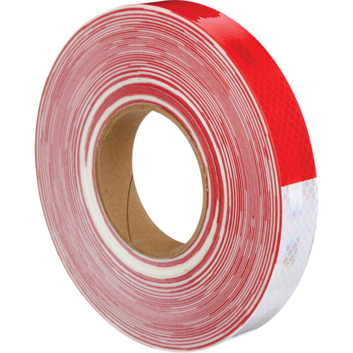 3M 983-326-1X50 3M™ Diamond Grade™ Marking Tape 3M™ Diamond Grade™ Marking Tape, 1" W x 150' L, Red & White - Each