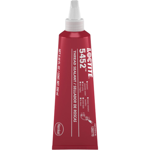 Loctite 1265770 5452 Thread Sealant 5452 Thread Sealant, Tube, 250 ml, -54° C - 149° C/-65° F - 300° F - Each