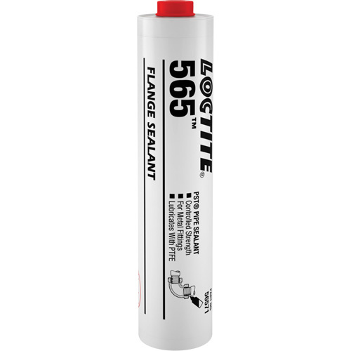 Loctite 234444 565 Thread Sealant 565 Thread Sealant, Cartridge, 300 ml, -54° C - 149° C/-65° F - 300° F - Each