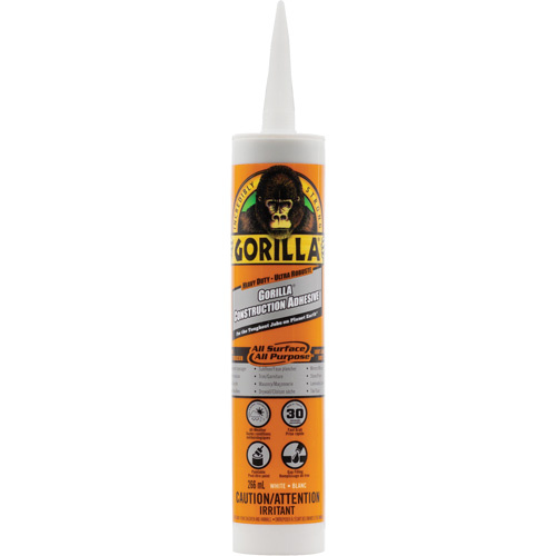 Gorilla 8110003 Construction Adhesive Construction Adhesive - Each