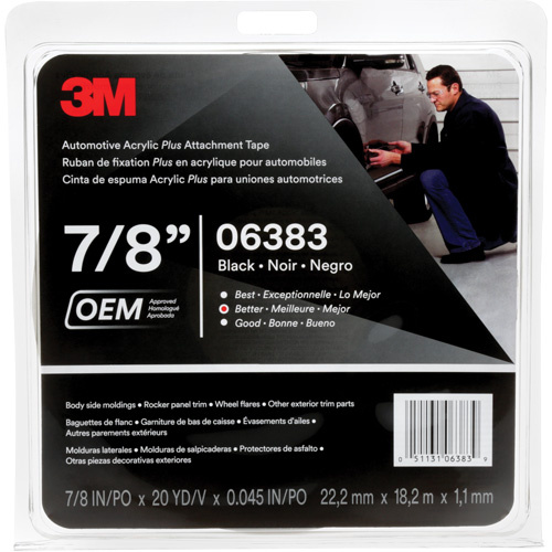 3M 3M™ Automotive Acrylic Tape  (Roll)-Click on options for variations & Details.