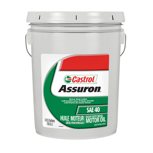 Castrol 0900859 ASSURON 1815 40W Motor Oil, 18.9 L, Pail - (Pail)