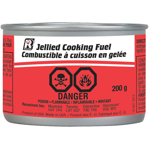 Recochem 14-457 Jellied Cooking Fuel Jellied Cooking Fuel - Can
