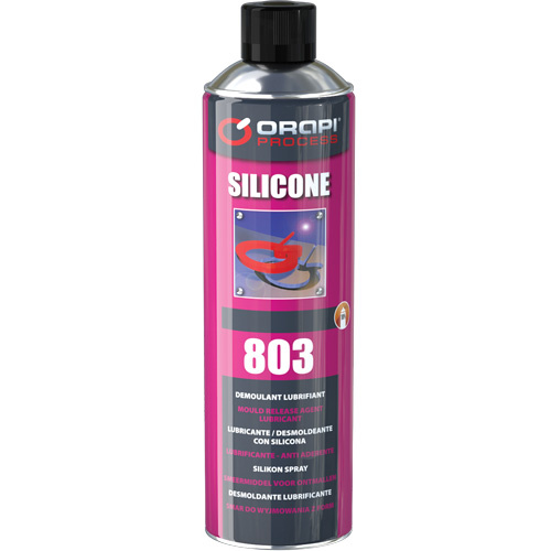 Orapi 803A4 Silicone-Based Synthetic Lubricant Silicone-Based Synthetic Lubricant, Aerosol Can - Can