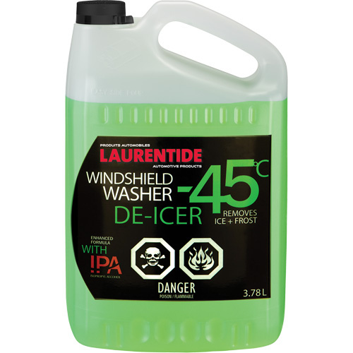Recochem 15-208LAUX52 Laurentide Windshield Washer & De-Icer Laurentide Windshield Washer & De-Icer, Jug, 3.78 L - Case of 4