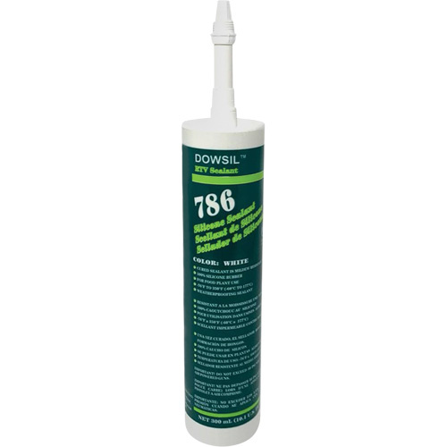 Dow Corning 786-WH-CART Dowsil 786 Silicone Sealant, 300 ml, Cartridge, White-(Each)