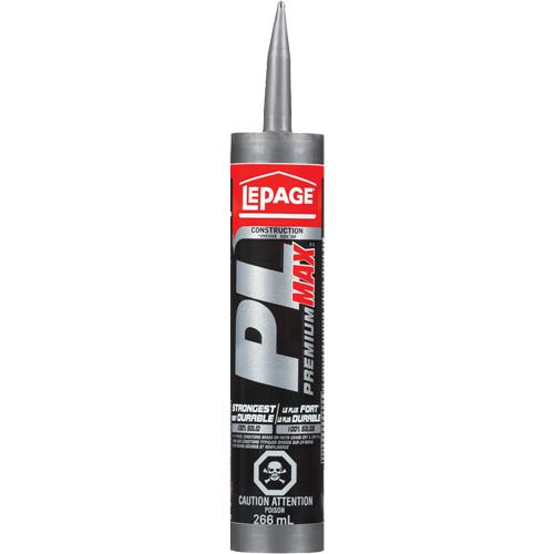 Lepage 2292242 PL® Premium Max Construction Adhesive PL<sup>®</sup> Premium Max Construction Adhesive - Each