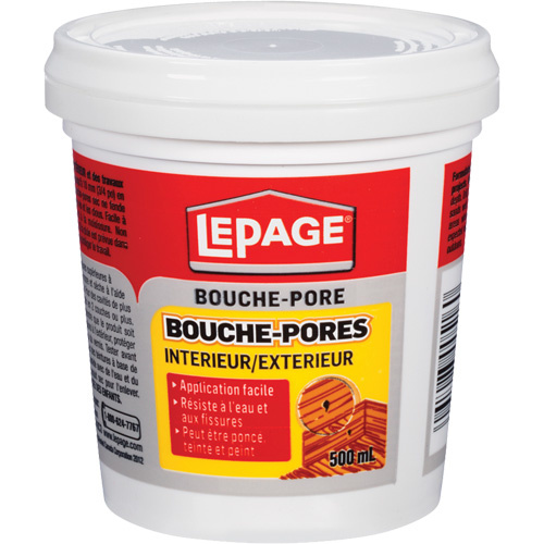 Lepage 462073 Interior and Exterior Wood Filler, 500 ml-(Each) - Image 2