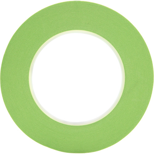 3M 26343 Scotch 233+ Performance Masking Tape, 3 mm (1/8") x 55 m (180'), Green-(Roll)