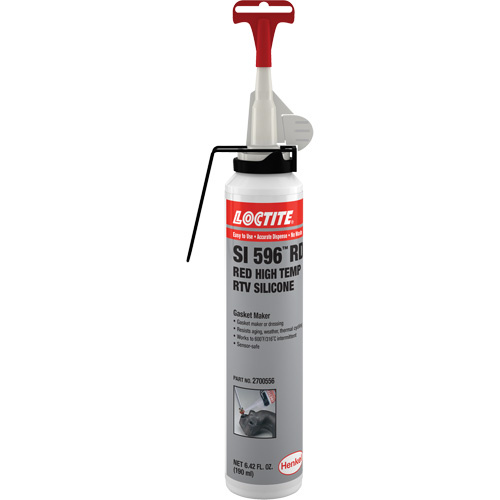Loctite 2700556 Superflex High Temp RTV Silicone Adhesive Sealant, Aerosol Can, Red-(Can)