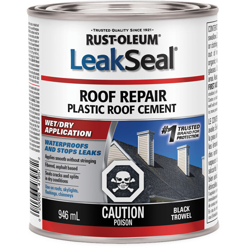 Rust-Oleum 362240 LeakSeal® Wet/Dry Roof Repair LeakSeal<sup>®</sup> Wet/Dry Roof Repair - Can
