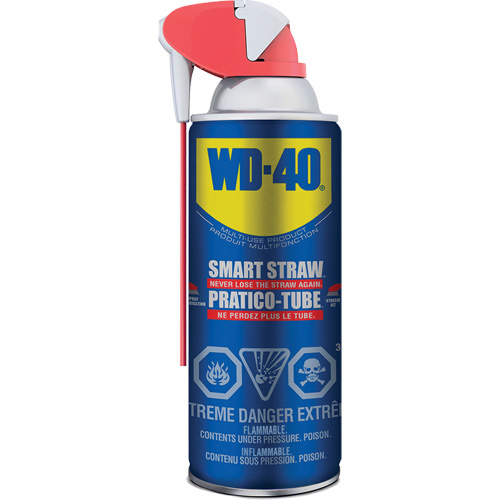 WD-40 2272 Multi-use Lubricant with Smart Straw™ Multi-use Lubricant with Smart Straw™, Aerosol Can, 325 g - Can