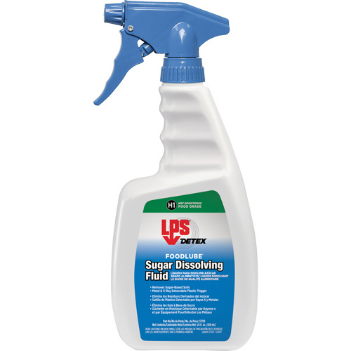 LPS C57728 Detex FoodLube Sugar Dissolving Fluid, Trigger Bottle-(Bottle)