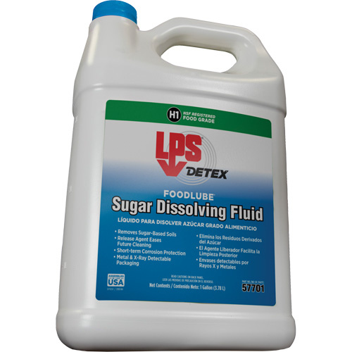 LPS C57701 Detex FoodLube Sugar Dissolving Fluid, Bottle-(Gallon)