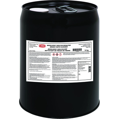 CRC Canada 1755368 Brakleen BPC Non-Chlorinated Low-VOC Brake Cleaner, Pail-(Pail)