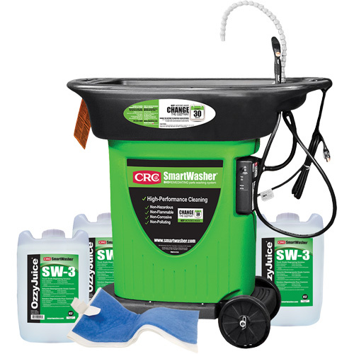 CRC Canada 1005019 SmartWasher SW-323 Mobile Parts Washer Kit-(Each)