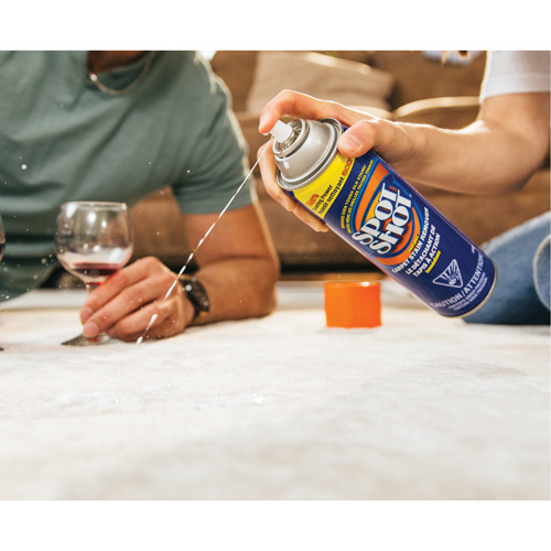 WD-40 00927 Spot Shot® Professional Instant Carpet Stain Remover Spot Shot<sup>®</sup> Professional Instant Carpet Stain Remover, 496 g, Aerosol Can - Can