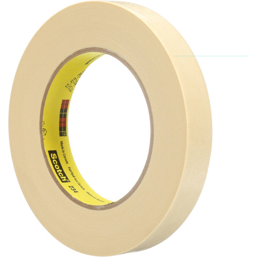 3M 234-18X55-BULK General-Purpose Masking Tape 234, 18 mm (3/4") x 55 m (180'), Tan - (Roll)