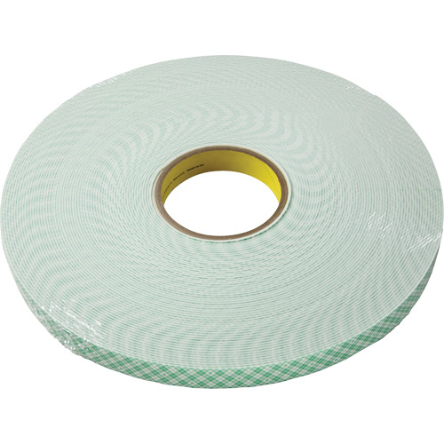 3M 4026-9X33 Double-Coated Urethane Foam Tape, 33 m (108') L x 9.5 mm (3/8") W, 60 mils, Urethane-(Roll)