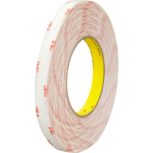 3M 9456-1X72 Double-Coated Tissue Tape 9456 Double-Coated Tissue Tape 9456, 25.4 mm (1") x 66 m (216'), Clear - Roll