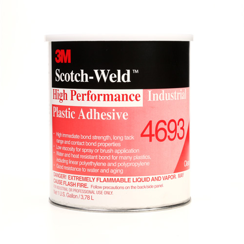 3M High-Performance Industrial Plastic Adhesive  (Can)-Click on options for variations & Details.