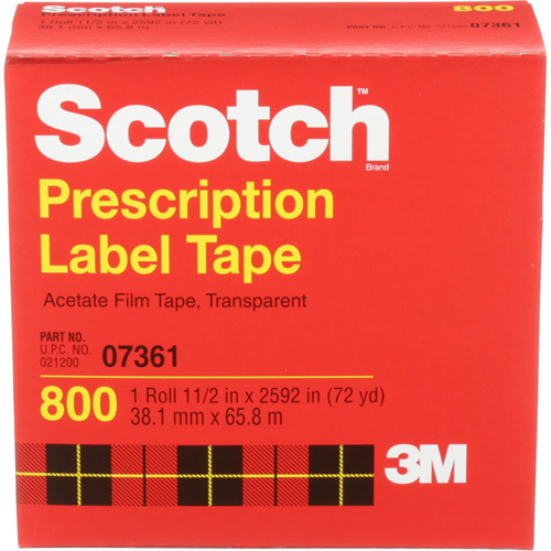 3M Scotch® Prescription Label Tape  (Roll)-Click on options for variations & Details.