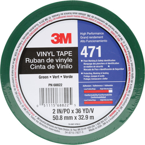 3M 471 Vinyl Tape  (Roll)-Click on options for variations & Details.